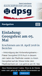 Mobile Screenshot of dpsg-leutershausen.de